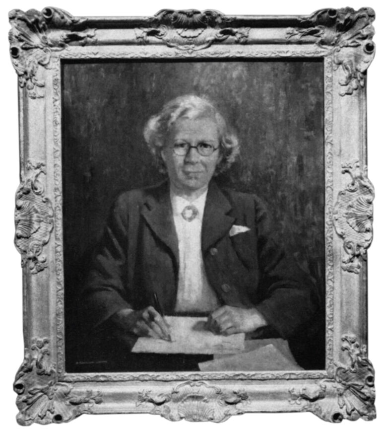a picture of Dr Smith in a frame