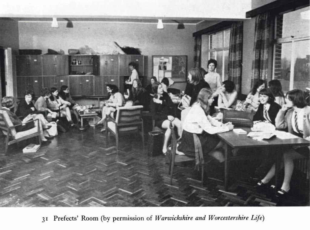a picture of the prefects room in the past