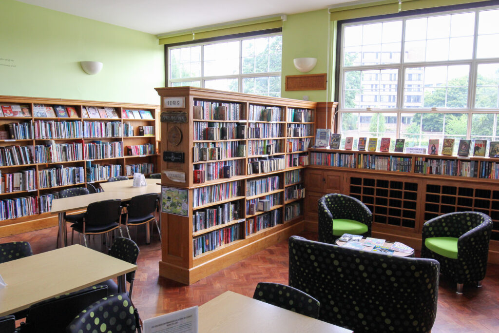 a picture of the schools library